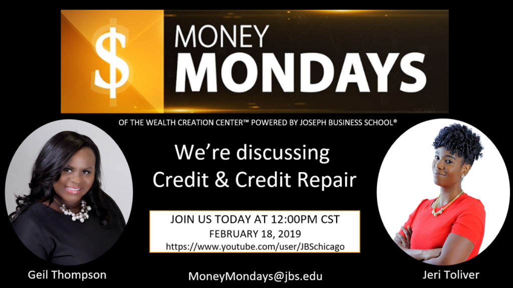 Jeri Toliver Talks With The Joseph Business School about Credit